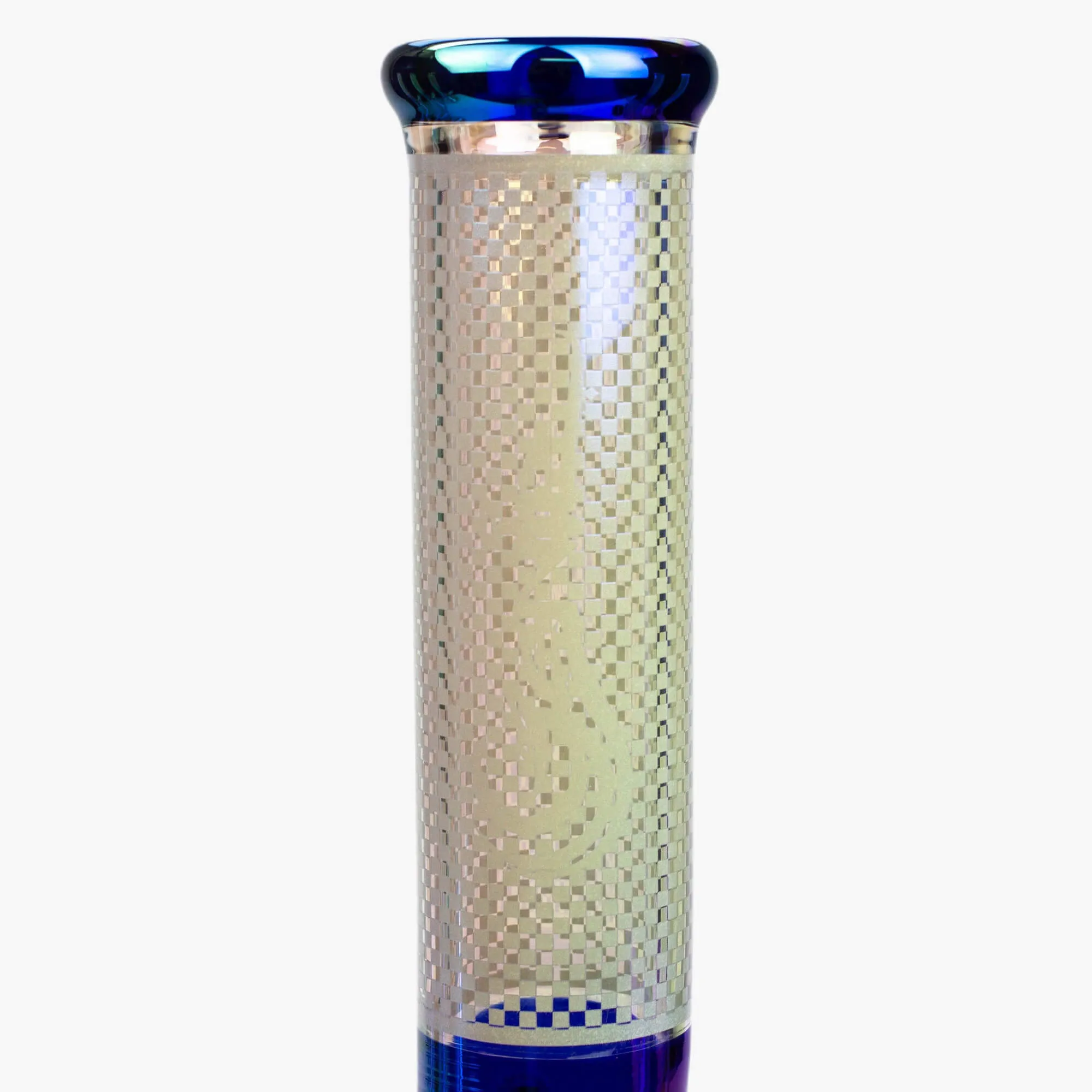 13" Genie Electroplated Glass Beaker Water Bong