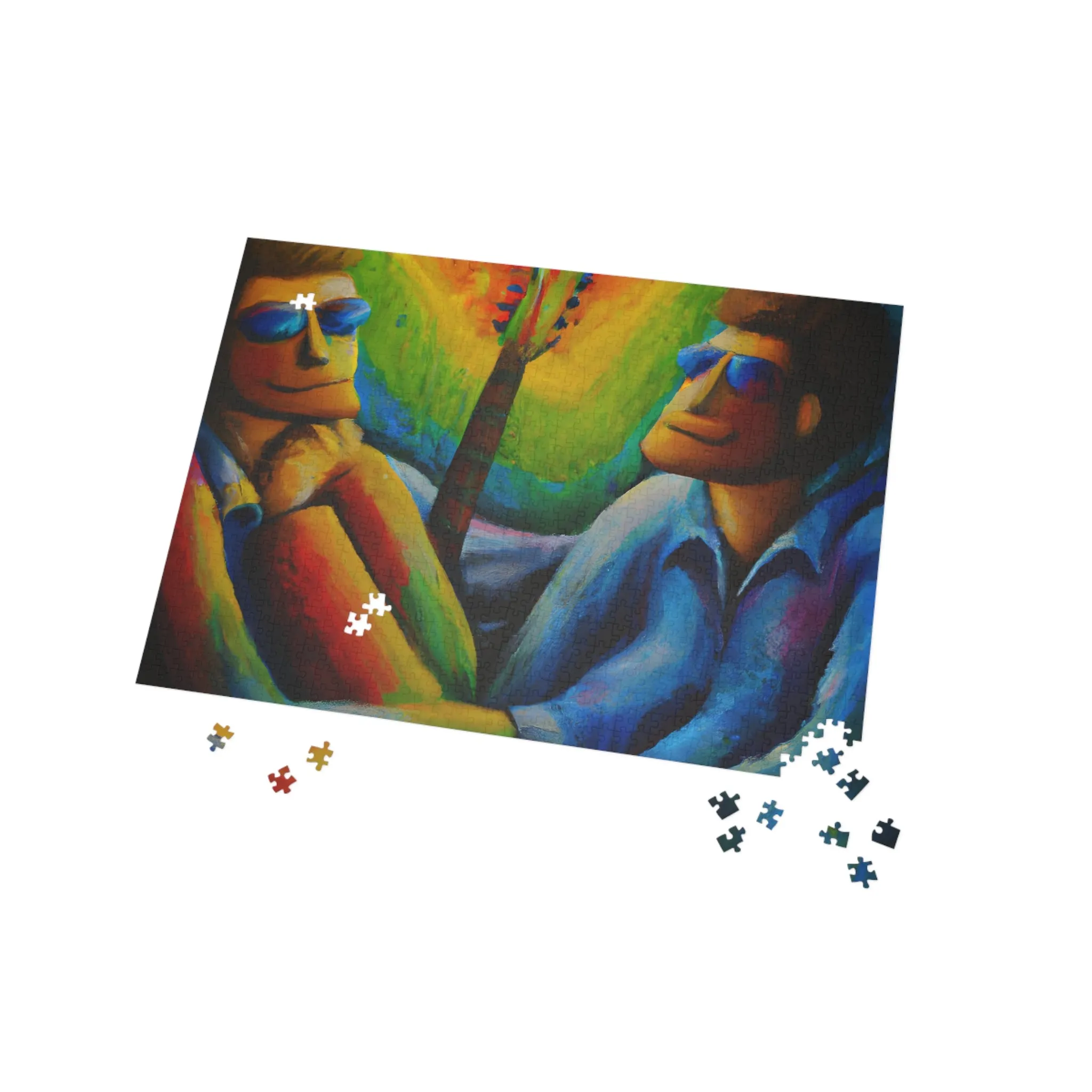 AlecX - Gay Love Jigsaw Puzzle