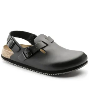 Birkenstock Tokio Prof Smooth Leather Black Regular