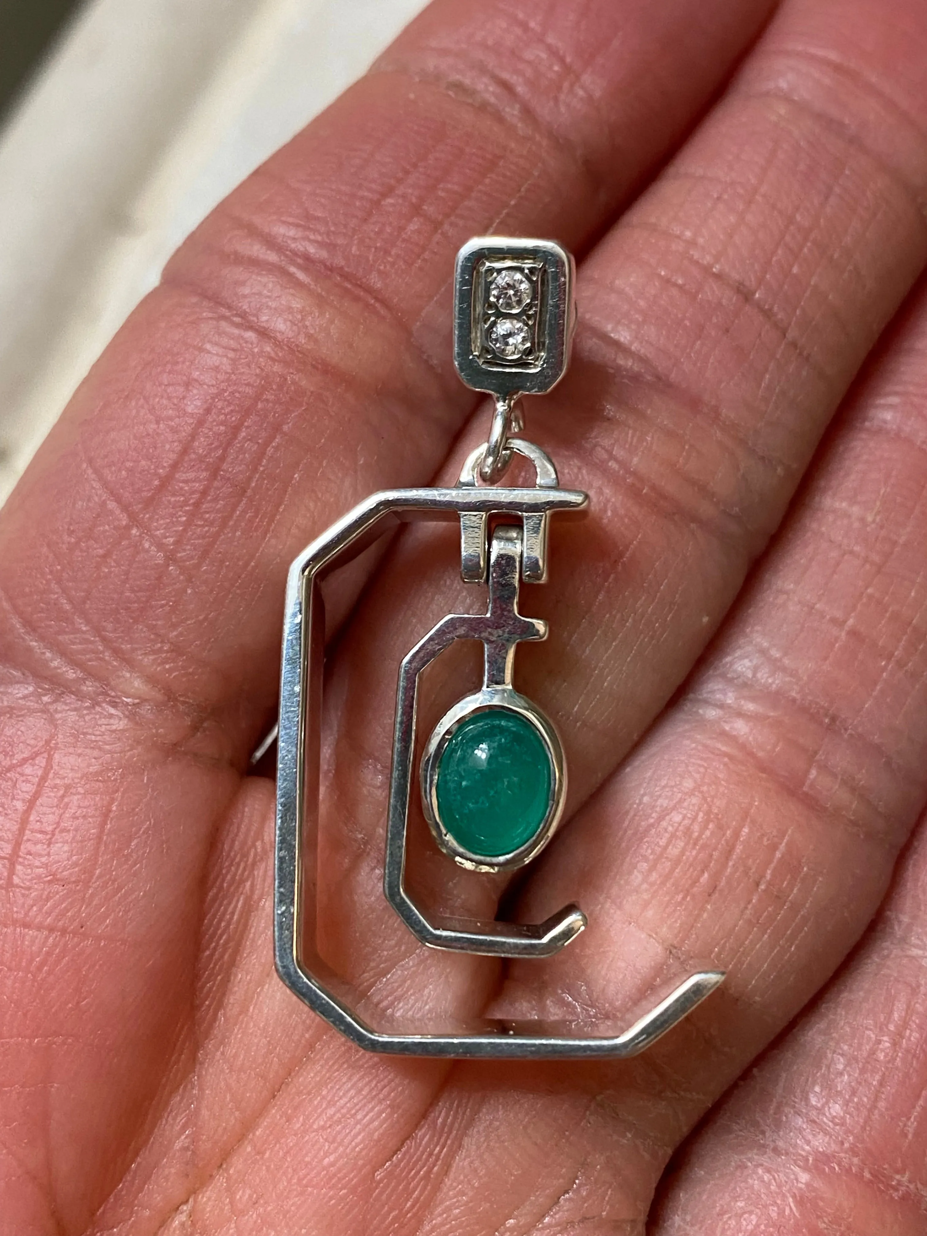 Colombian Emerald Earrings