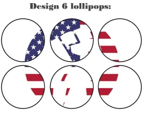 Customize your own 2D ball style edible image lollipop