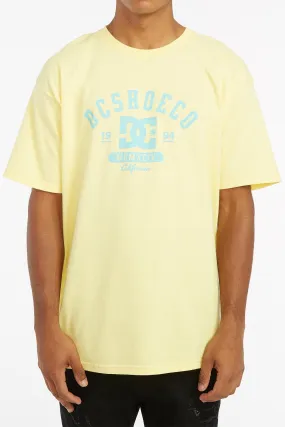 DC Guys Yellow Flowker Short Sleeve Tee