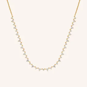 Elizabeth Crystal Necklace