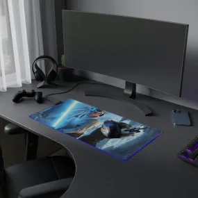 Futuristic Flux: RGB Mouse Pad for Gamers