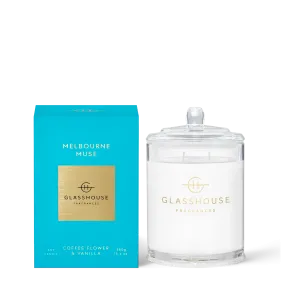 GLASSHOUSE 380g Candle MELBOURNE MUSE