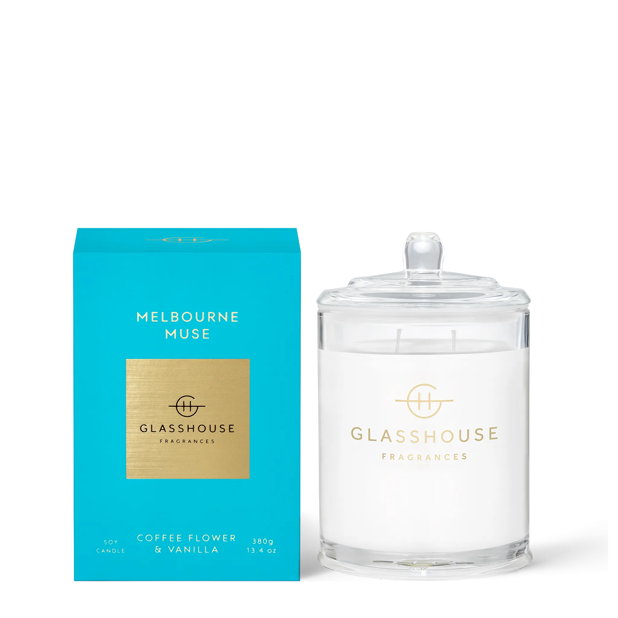 GLASSHOUSE 380g Candle MELBOURNE MUSE