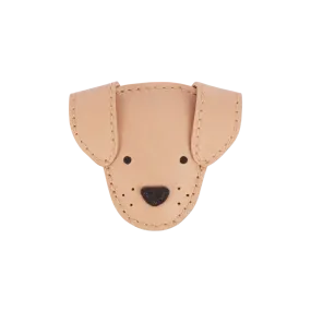 Josy Classic Hairclip | Dog | Light Rust Leather