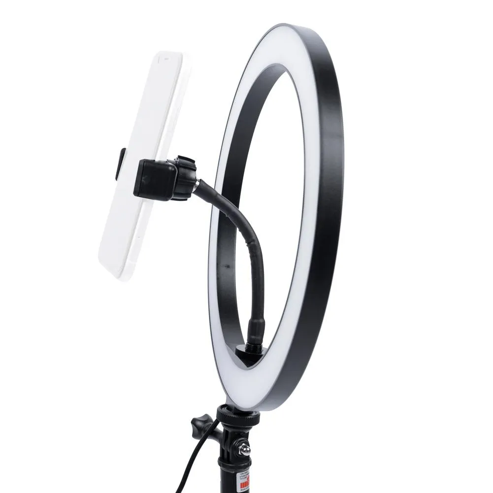 LED 10" USB Desk RGB Rainbow Ring Light - 'Selena'